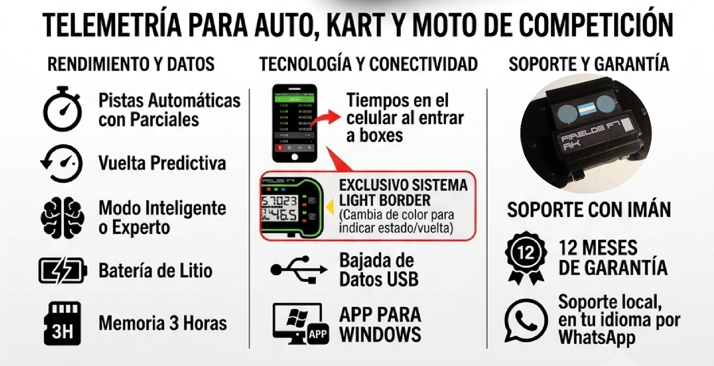 Información y pauta FIRELOG F7
